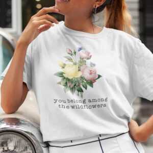 Wildflower Tshirt, Unter Den Wildblumen, T-Shirts, T-Shirts, Made in Uk, Ootd, Blumen T-Shirt, Hübsch, Kunst, Für Sie, Zitat