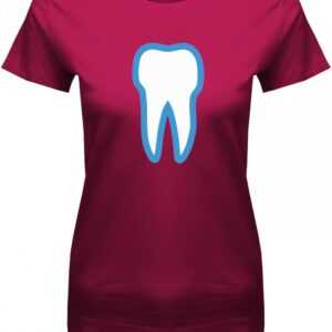 Zahn Kostüm - Damen T-Shirt