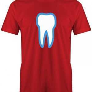 Zahn Kostüm - Herren T-Shirt