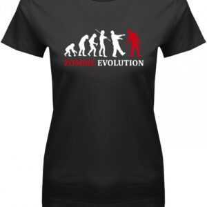 Zombie Evolution - Halloween Damen T-Shirt