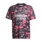 adidas FC Arsenal London Prematch Shirt 2021/2022 Kids Pink Schwarz