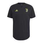 adidas Juventus Turin T-Shirt Schwarz Gelb