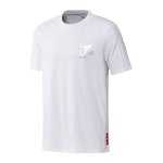 adidas Real Madrid CNY T-Shirt Weiss