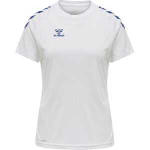 hummel Core XK Poly T-Shirt Damen 211944-9368 WHITE/TRUE BLUE - Gr....