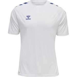 hummel Core XK Poly T-Shirt Herren 211943-9368 WHITE/TRUE BLUE - Gr. S