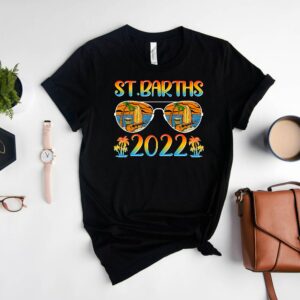 st Barths 2022 Shirt , Saint Barthelemy Island T-Shirt Shell Beach Tee Urlaub Sommer T-Shirt
