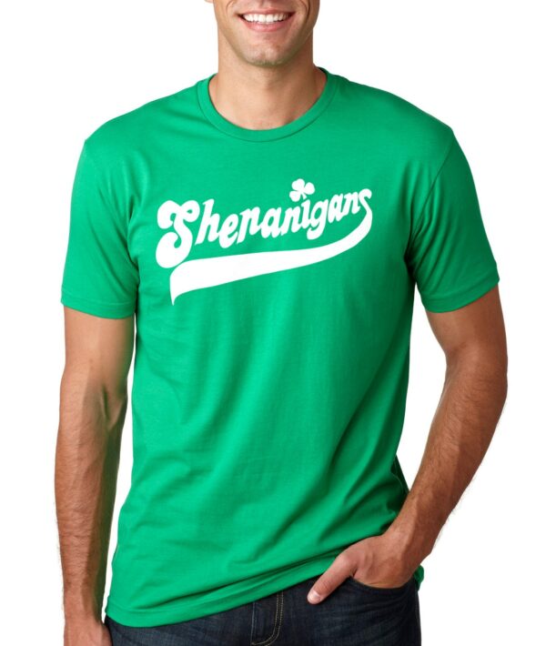 st. Patrick T-Shirt Shenanigans Kleeblatt Shamrock Funny Patrick's Day