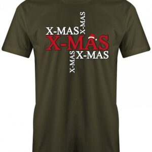 x-Mas Shirt - Weihnachten Herren T-Shirt