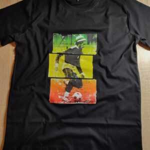 Bob Marley Footballplayer Top T-Shirt Slim Organic Baumwolle S-xxl