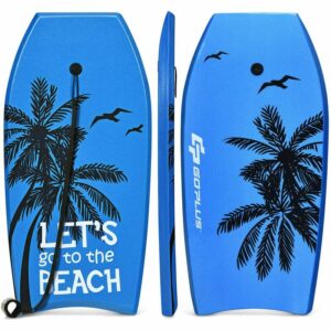 Bodyboard, Schwimmbrett Schwimmboard, Surfbrett Kinder und Erwachsene, Surfboard, Sup-Board 104x51x6cm - Costway