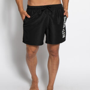 Calvin Klein Badeshorts in schwarz für Herren, Größe: XL. Medium Drawstring