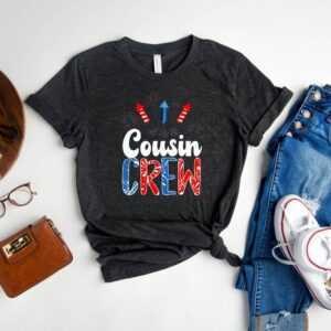 Cousin Crew T-Shirt, Passende Familienhemden, Familien Geschenke, Passendes Shirt, T-Shirts, Shirts