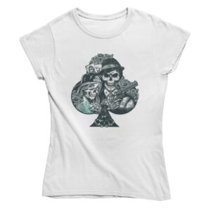 Damen T-Shirt -Vintage Chicano in weiss M (38)