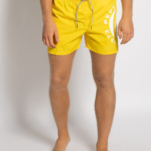 Pepe Jeans Badeshorts in gelb für Herren, Größe: XL. Renzo