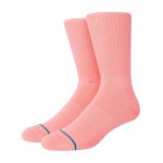 Stance Uncommon Solids Icon Socks Pink