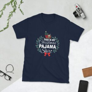 Weihnachts Pyjama T-Shirt. Für Alle Die Eine Schlafshirt in Der Weihnachtszeit Tragen Wollen