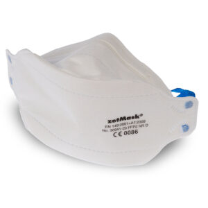 zetMask® FFP2 NR D Feinstaubfiltermasken, ohne Ausatemventil, Einweg-Atemschutzmasken zum Schutz gegen feste und flüssige Partikel, 1 Karton = 12 Boxen à 20 Stück = 240 Stück