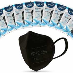 Atemschutzmaske FFP2 schwarz 10 Stück