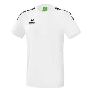 Erima Essential 5-C T-Shirt Erwachsene weiß/schwarz 2081935 Gr. L