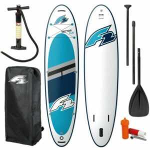F2 SECTOR 11'5" SUP Board Stand Up Paddle Surf-Board Alu Paddel ISUP 350cm