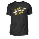 FC Mengen T Shirt Black And Yellow Schwarz