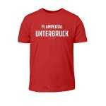 FCA Unterbruck T Shirt Fc Ampertal Kids Rot