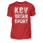 KSV Vatan Sport Bremen T Shirt Massiv Rot