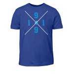 SV Teutonia Gross Lafferde T Shirt Cross Kids Blau