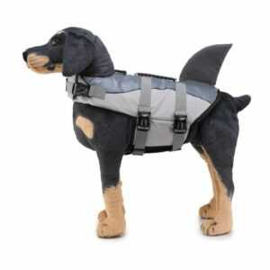 Schwimmweste für Hunde, Welpen-Badeanzug Lebensretter-Jacke Haustier-Sicherheitskleidung Schwimmen Surfen Wasseraktivitäten M