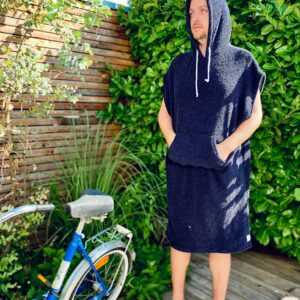 Surfponcho Poncho Surf Frottee Handtuch Hoodie Badeponcho Bademantel