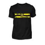 TSV Crailsheim Basic T Shirt Black And Yellow Damaged Schwarz Kids