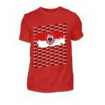 TSV Kupferzell Basic T Shirt Herren Wappen Rot