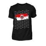TSV Kupferzell Basic T Shirt Herren Wappen Schwarz
