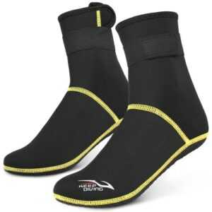 Tauchen Socken 3mm Neopren Strand Wasser Socken Thermische Neoprenanzug Stiefel Anti Slip Tauchen Socken für Rafting Schnorcheln Segeln Schwimmen