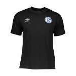 Umbro FC Schalke 04 Travel T-Shirt Kids Schwarz F060