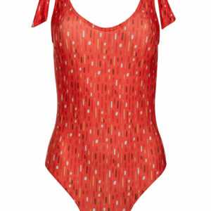 VV Conscious Swimwear - Nachhaltig - Isabel One piece - Badeanzug Red Lionfish - S