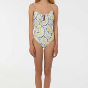 VV Conscious Swimwear - Nachhaltiger Badeanzug - NATALIE One Piece Badeanzug - NUDI CHROMO SOLO - XS - aus recyceltem Polyester