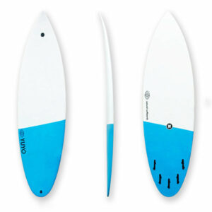 YUYO - Nachhaltig - MAHI MAHI Shortboard Surfboard - 6'0 x 19 3/8" x 2 1/2" (Länge x Breite x Dicke) - aus recycelten und natürlichen Materialien
