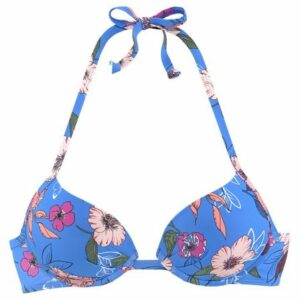 s.Oliver Push-Up-Bikini-Top "Maya", mit floralem Design