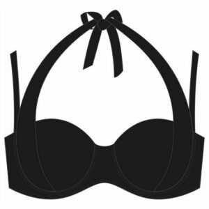 Arena Bügel-Bikini-Top "Bikini OT BLACK"