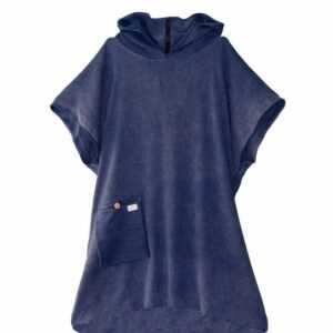 Badeponcho "Badeponcho blau Made in Germany Surfponcho (leicht & schnell trocken)", Lou-i