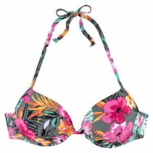 Buffalo Push-Up-Bikini-Top "Pine", mit floralem Design
