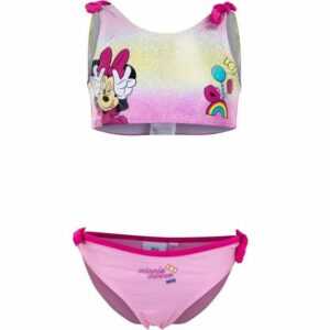 Disney Minnie Mouse Bustier-Bikini "Minnie Maus Kinder Mädchen Bikini" Gr. 98 bis 128