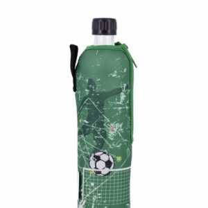 Dora's Trinkflasche "Glasflasche mit Neoprenbezug Fußball 500 ml", 500 ml