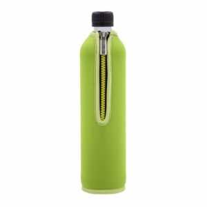 Dora's Trinkflasche "Glasflasche mit Neoprenbezug grün 500 ml", 500 ml