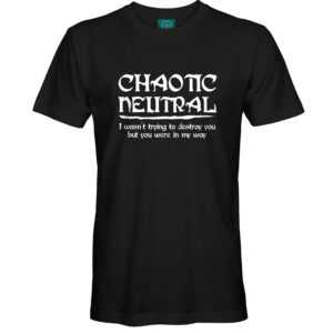Dungeons & Dragons Rpg T-Shirt Chaotisch Neutral Dnd D&d