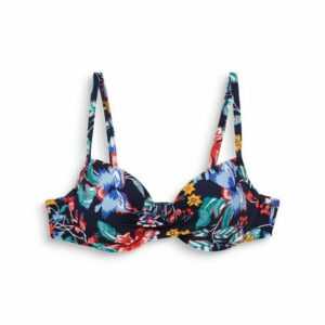 Esprit Bügel-Bikini-Top "Push-up-Top mit Blüten-Print"