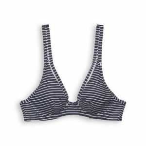 Esprit Bügel-Bikini-Top "Recycelt: Unwattiertes Bügel-Top mit Streifen"