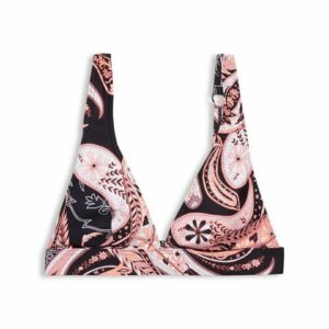 Esprit Triangel-Bikini-Top "Recycelt: Bikini-Top mit Paisley-Print"