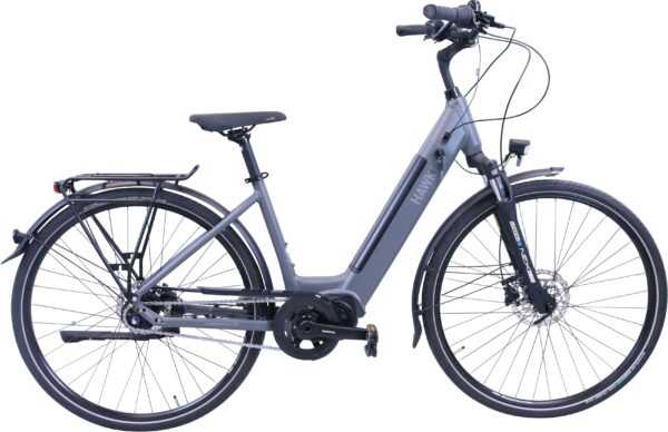 HAWK Bikes E-Bike HAWK eCity Wave Integrated Lady STEPS, 7 Gang, Shimano, Nexus 7-Gang, Mittelmotor 250 W